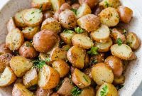 Garlic Herb Roasted Red Potatoes