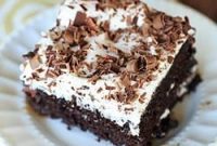 Decadent Chocolate Mudslide Poke Cake