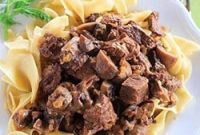 Effortless Slow Cooker Beef Stroganoff