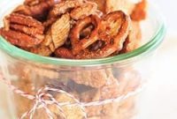 Cinnamon Sugar Glazed Pecan Pretzel Chex Mix