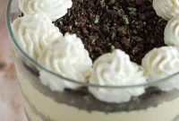 Decadent Baileys White Chocolate Mousse Trifle