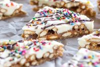 Salty Sweet Pretzel Bark