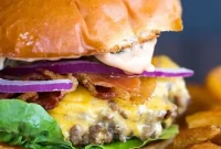 Perfectly Seared Cast Iron Cheeseburgers