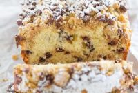 Decadent Chocolate Chip Streusel Dream