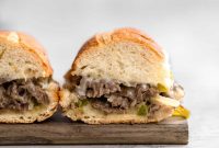 Homemade Philly Cheesesteak Perfection