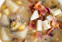 Smoky Roasted Corn and Poblano Chowder