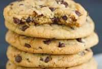 Perfectly Soft and Chewy Chocolate Chip Cookies