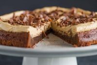 Fudgy Brownie Cake with Dreamy Cookie Butter Frosting