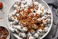 Effortless Creamy Grape Salad