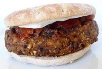 Savory Black Bean Mushroom Power Burgers