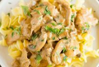 Classic Creamy Beef Stroganoff