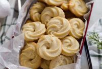 Golden Danish Butter Shortbread