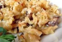 Otlu Mantarlı Peynirli Makarna