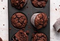 Decadent Triple Chocolate Muffins