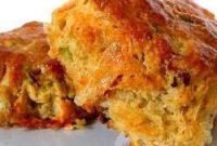 Savory Quiche Lorraine Scones