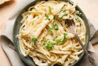 Creamy Dreamy Homemade Alfredo