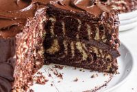 Striped Marble Cake