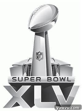 Super Bowl XLV logo, representing the championship game.