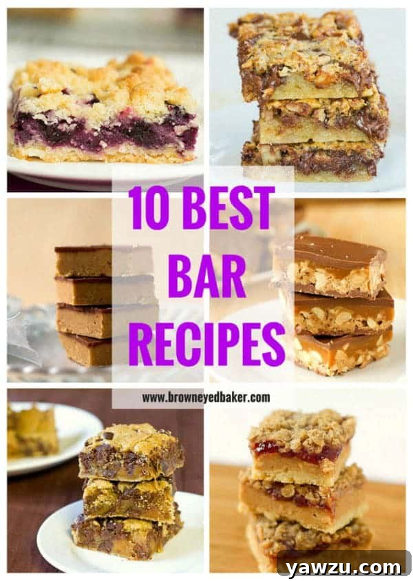 The 10 Best Bar Recipes: Irresistible Homemade Bar Desserts