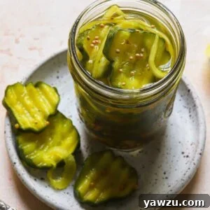 Delicious Refrigerator Bread and Butter Pickles