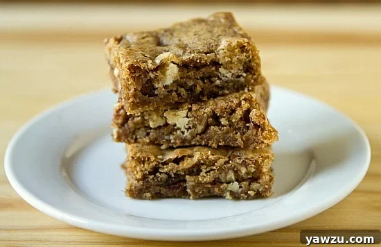 Deliciously moist Congo Bars, a delightful upgrade from traditional blondies, packed with flavor and texture.