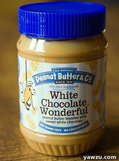 Jar of Peanut Butter & Co. White Chocolate Peanut Butter