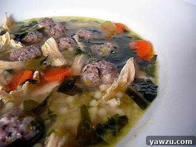 Italian Wedding Soup – Classic Comfort with Mini Meatballs and Greens