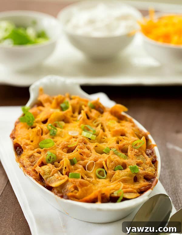 Frito Pie – Crispy Fritos Topped with Hearty Chili and Cheese