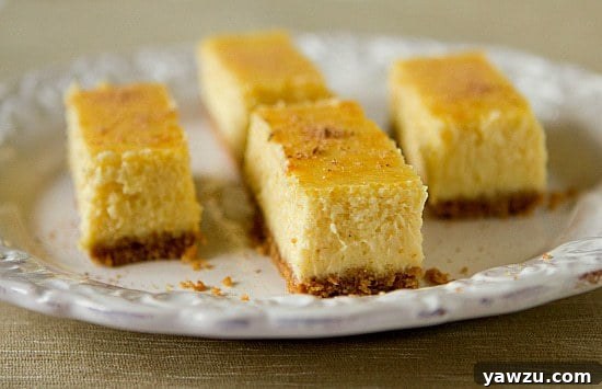 Delicious Eggnog Cheesecake Bars for the Holidays