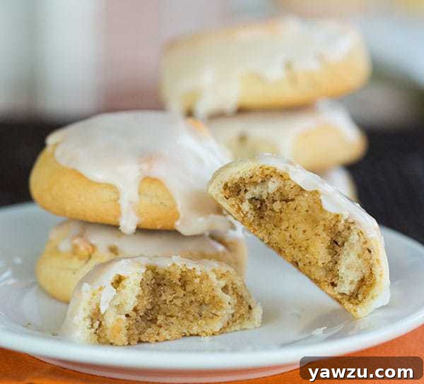 Delicious Italian Walnut Pillow Cookies, a cherished Thanksgiving tradition