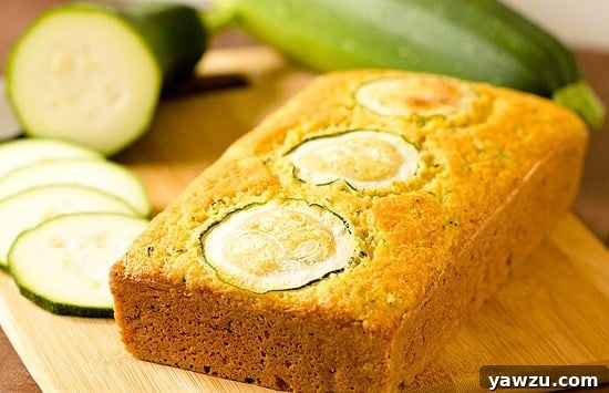Delicious Homemade Zucchini Cornbread Loaf