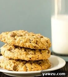 Recipe photo for Salted Espresso Oatmeal Chocolate Chip Cookies