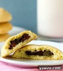 Homemade Filled Raisin Cookies