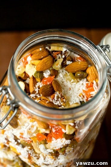 Homemade Tropical Trail Mix