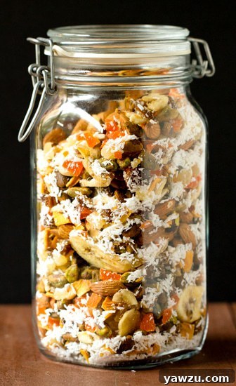 Homemade Tropical Trail Mix