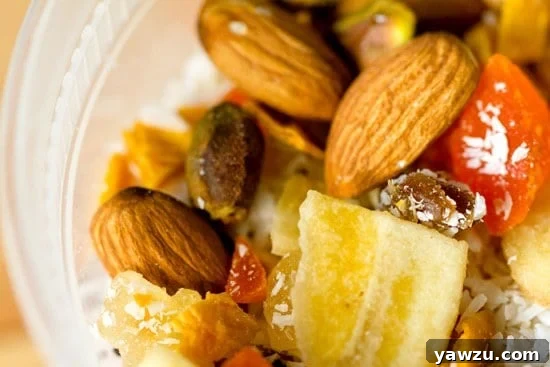 Homemade Tropical Trail Mix