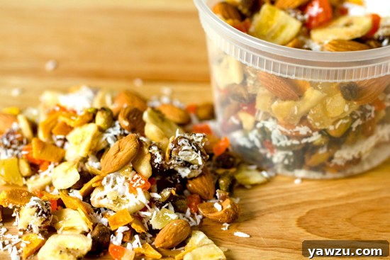 Homemade Tropical Trail Mix