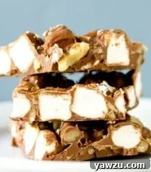 Rocky Road Chocolate Bark recipe image