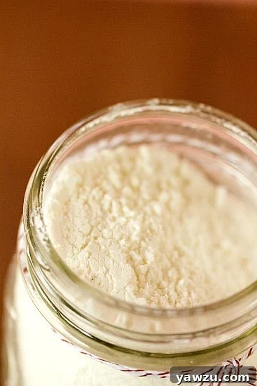 DIY Instant Vanilla Pudding Mix ingredients