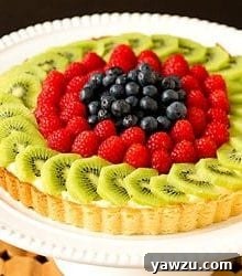 Fresh Fruit Tart with Pastry Cream