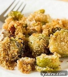 Brussels Sprouts and Bacon Gratin