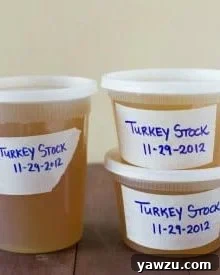 Homemade Turkey Stock