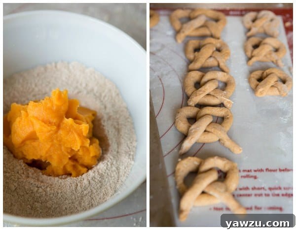 Delicious Sweet Potato Pretzel Dog Treats Ready to Bake