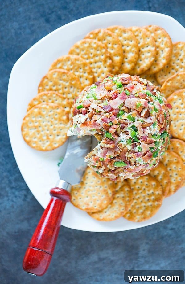 Creamy, Spicy, Crunchy: Inside the Bacon Jalapeño Cheese Ball