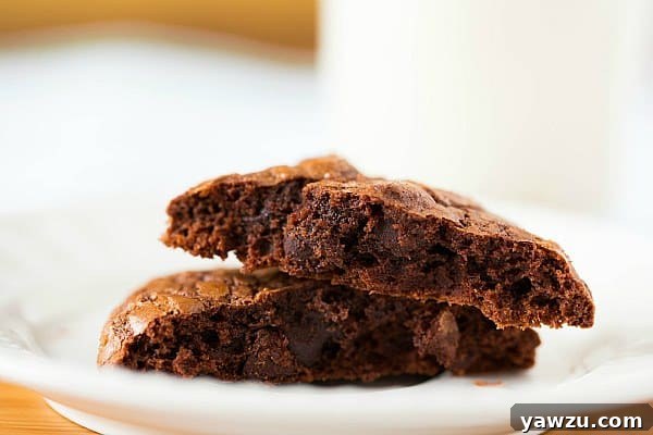 Perfectly Baked Chocolate Truffle Cookies
