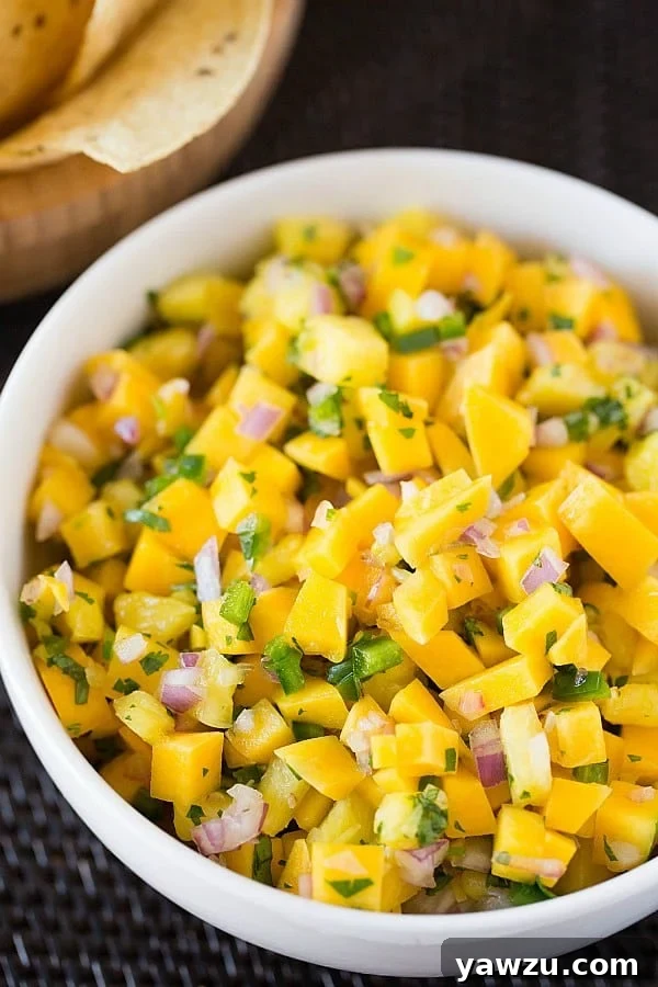 Mango-Pineapple Salsa