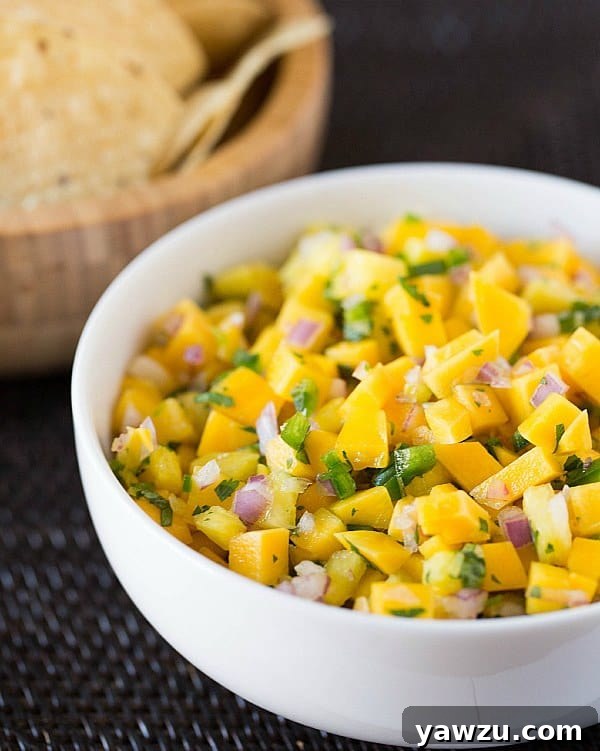 Mango-Pineapple Salsa