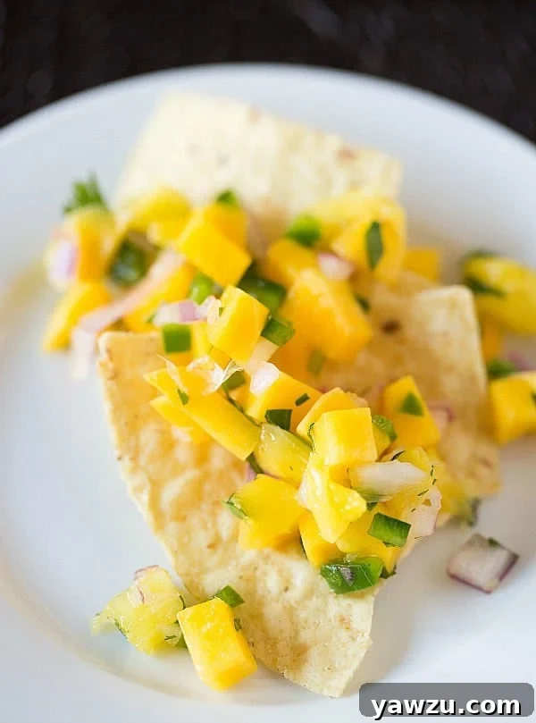Mango-Pineapple Salsa Recipe