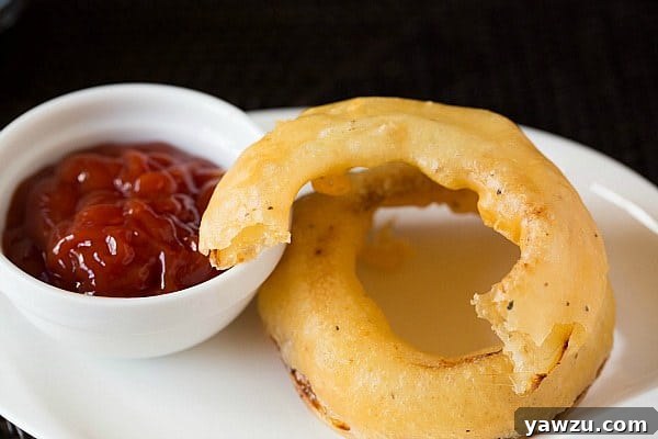 Ingredients for Beer-Battered Onion Rings