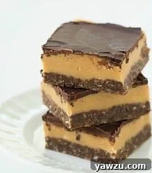 Peanut Butter Nanaimo Bars - a delicious no-bake Canadian dessert